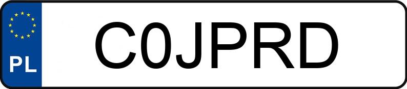 Numer rejestracyjny C0JPRD posiada HONDA Sportowe od 600 ccm CBR 650 R ABS