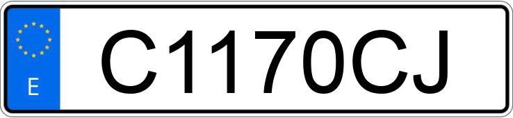 Numer rejestracyjny C1170CJ posiada PEUGEOT 406 Numer rejestracyjny C1170CJ posiada PEUGEOT 406