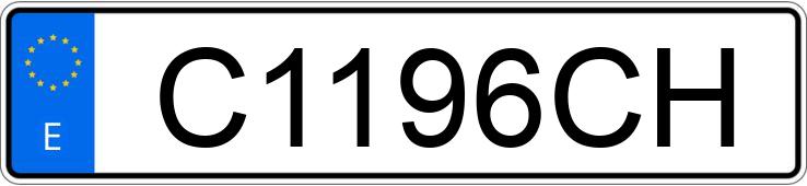 Numer rejestracyjny C1196CH posiada PEUGEOT 306 Numer rejestracyjny C1196CH posiada PEUGEOT 306