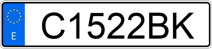 Numer rejestracyjny C1522BK posiada OPEL ASTRA