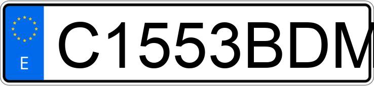 Numer rejestracyjny C1553BDM posiada PEUGEOT TREKKER X2 50