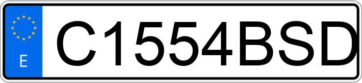 Numer rejestracyjny C1554BSD posiada MICROCAR MC1