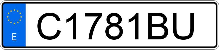 Numer rejestracyjny C1781BU posiada PEUGEOT 106 Numer rejestracyjny C1781BU posiada PEUGEOT 106