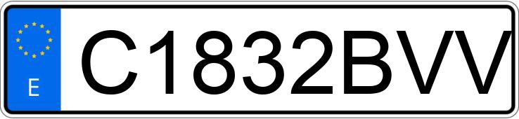 Numer rejestracyjny C1832BVV posiada PEUGEOT ELYSTAR 50