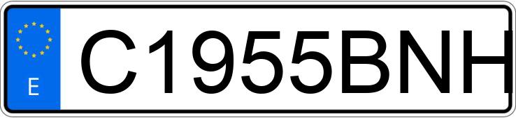 Numer rejestracyjny C1955BNH posiada PIAGGIO NRG 50