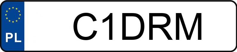 Numer rejestracyjny C1DRM posiada AUDI S4 Avant Quattro 4.2 MR`05 E4 8E S4 Avant Quattro 4.2 MR`05 E4 8E
