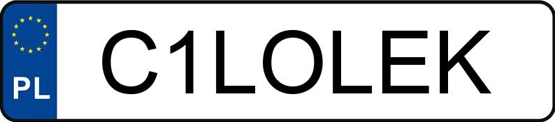 Numer rejestracyjny C1LOLEK posiada AUDI A6 Quattro 4.2 Kat. MR`02 E3 4B Tiptronic