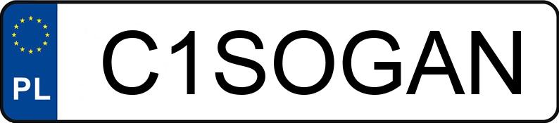 Numer rejestracyjny C1SOGAN posiada BMW 320I Numer rejestracyjny C1SOGAN posiada BMW 320I