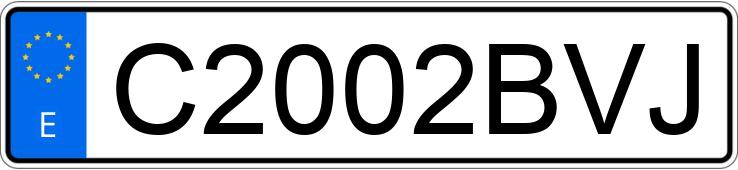 Numer rejestracyjny C2002BVJ posiada YAMAHA TZR 50