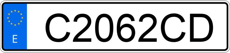 Numer rejestracyjny C2062CD posiada CITROEN SAXO