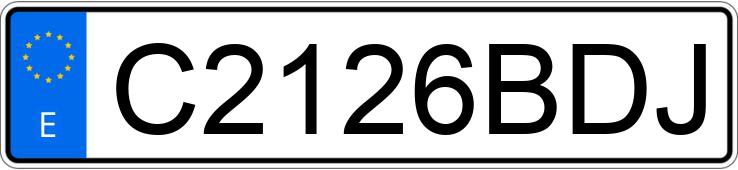 Numer rejestracyjny C2126BDJ posiada AIXAM 400-4