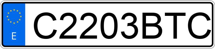 Numer rejestracyjny C2203BTC posiada RIEJU TANGO