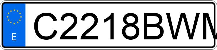 Numer rejestracyjny C2218BWM posiada AIXAM CROSSOVER
