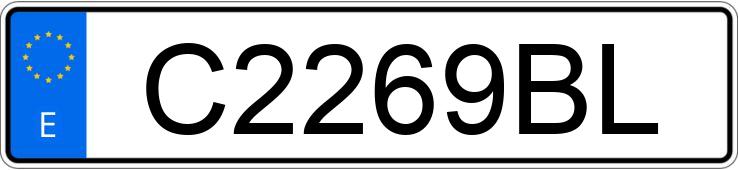 Numer rejestracyjny C2269BL posiada VOLVO 960