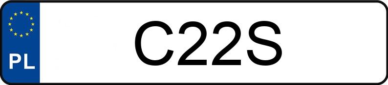 Numer rejestracyjny C22S posiada DODGE Grand Caravan 3.6 Kat. MR`11 SXT Aut. Numer rejestracyjny C22S posiada DODGE Grand Caravan 3.6 Kat. MR`11 SXT Aut.
