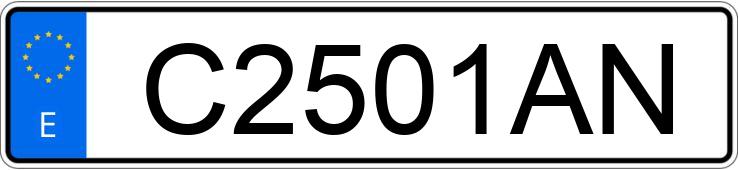 Numer rejestracyjny C2501AN posiada CITROEN BX Numer rejestracyjny C2501AN posiada CITROEN BX