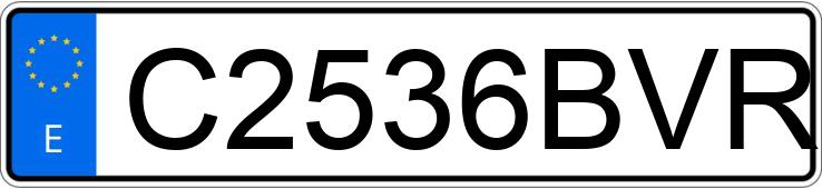 Numer rejestracyjny C2536BVR posiada YAMAHA NEOS 50 Numer rejestracyjny C2536BVR posiada YAMAHA NEOS 50