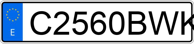 Numer rejestracyjny C2560BWK posiada RIEJU MRT Numer rejestracyjny C2560BWK posiada RIEJU MRT