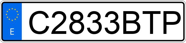 Numer rejestracyjny C2833BTP posiada KYMCO VITALITY
