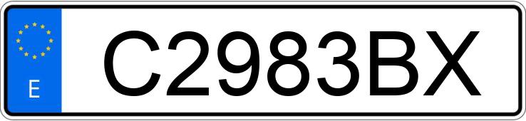 Numer rejestracyjny C2983BX posiada MERCEDES 500 (126) Numer rejestracyjny C2983BX posiada MERCEDES 500 (126)
