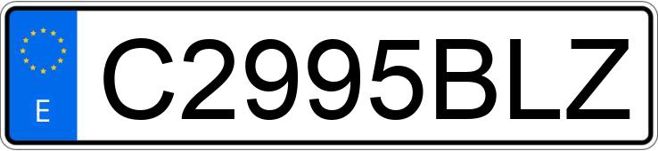 Numer rejestracyjny C2995BLZ posiada HONDA CUB 50