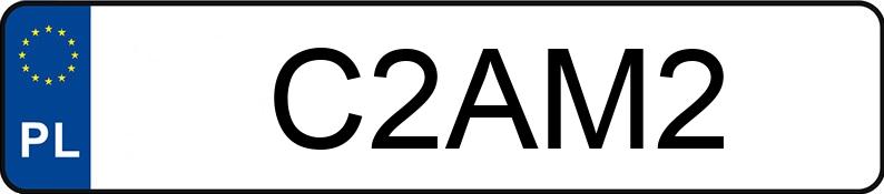 Numer rejestracyjny C2AM2 posiada MERCEDES-BENZ CLE 300 4MATIC