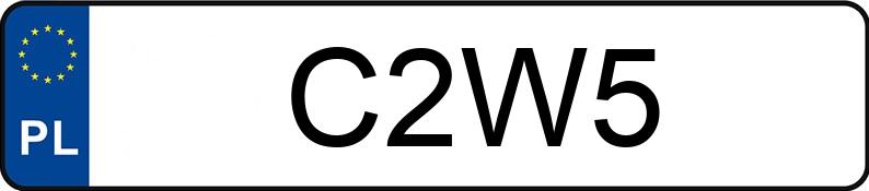Numer rejestracyjny C2W5 posiada LEXUS GS 300 Luxury
