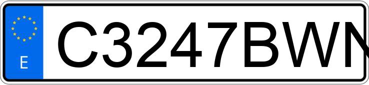 Numer rejestracyjny C3247BWN posiada APRILIA SXR