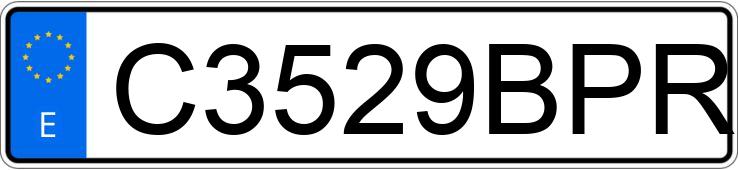 Numer rejestracyjny C3529BPR posiada APRILIA CLASSIC 50