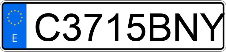 Numer rejestracyjny C3715BNY posiada YAMAHA AEROX 50