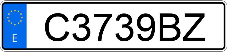 Numer rejestracyjny C3739BZ posiada SEAT AROSA