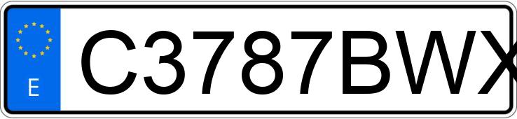 Numer rejestracyjny C3787BWX posiada PEUGEOT SPEEDFIGHT 4