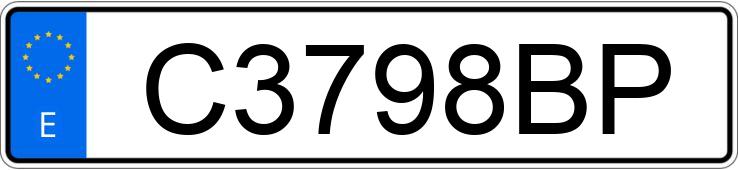 Numer rejestracyjny C3798BP posiada FORD FIESTA Numer rejestracyjny C3798BP posiada FORD FIESTA