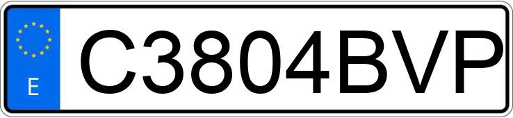 Numer rejestracyjny C3804BVP posiada YAMAHA TZR 50 Numer rejestracyjny C3804BVP posiada YAMAHA TZR 50