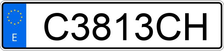 Numer rejestracyjny C3813CH posiada MERCEDES E 290 (210)