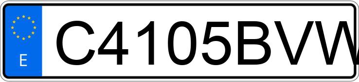 Numer rejestracyjny C4105BVW posiada PIAGGIO APE Numer rejestracyjny C4105BVW posiada PIAGGIO APE