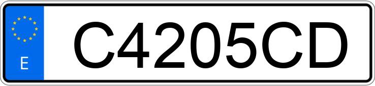 Numer rejestracyjny C4205CD posiada SUZUKI VITARA