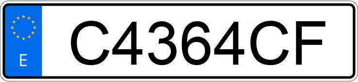 Numer rejestracyjny C4364CF posiada OPEL ASTRA