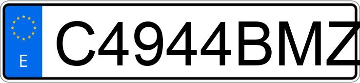 Numer rejestracyjny C4944BMZ posiada PIAGGIO NSP Numer rejestracyjny C4944BMZ posiada PIAGGIO NSP