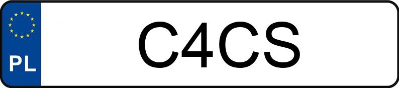 Numer rejestracyjny C4CS posiada RAM 1500 5.7 V8 MR`20 E6 3.5t