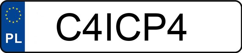 Реєстраційний номер C4ICP4 має BMW M 5 4.4 MR`10 E6 F10 Aut.