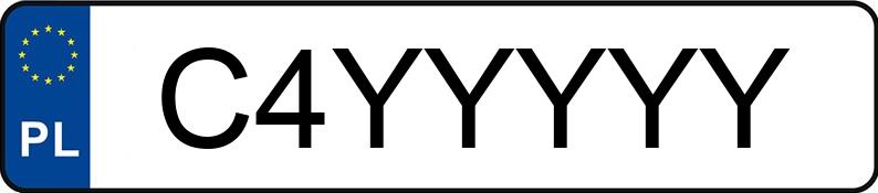 Numer rejestracyjny C4YYYYY posiada MERCEDES-BENZ 116 Vito BlueTEC MR`24 E6e 3.1t Tourer Pro