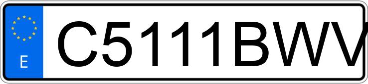 Numer rejestracyjny C5111BWV posiada SHERCO KID