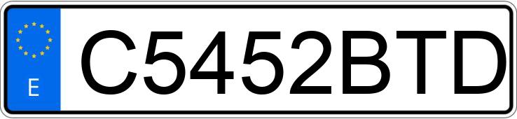 Numer rejestracyjny C5452BTD posiada APRILIA RS 50 Numer rejestracyjny C5452BTD posiada APRILIA RS 50