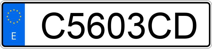 Numer rejestracyjny C5603CD posiada FORD FOCUS