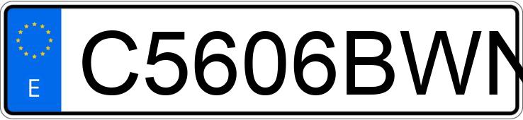 Numer rejestracyjny C5606BWN posiada LIGIER JS