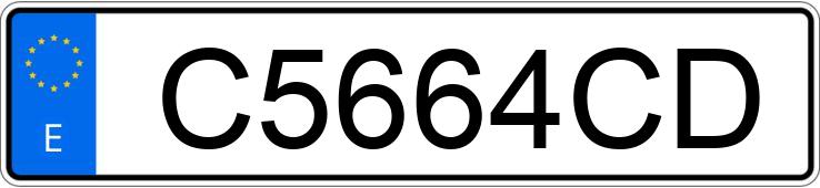 Numer rejestracyjny C5664CD posiada VOLKSWAGEN PASSAT