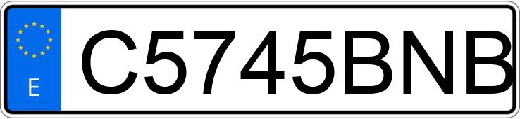 Numer rejestracyjny C5745BNB posiada HONDA CUB 50