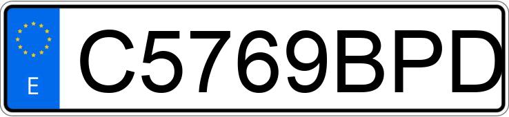 Numer rejestracyjny C5769BPD posiada GILERA 2001