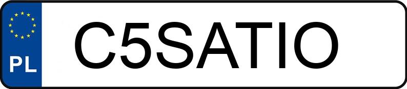 Numer rejestracyjny C5SATIO posiada VOLKSWAGEN Tiguan FL 2.0 TDI MR`21 E6 Urban Sport